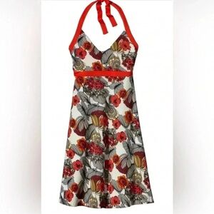 Patagonia Iliana Floral Halter Dress Size XL